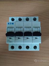 Interruttore magnetotermico 4 poliEATON FAZ6-C20/4