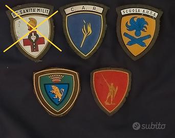 scudetto patch omerale ex esercito italiano