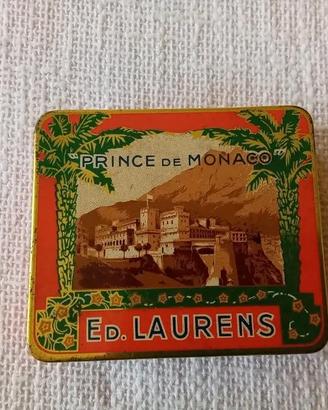 Porta sigarette in latta Prince de Monaco Laurens
