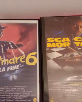 VIDEOCASSETTE VHS FILM CULT ANNI 70/80/90