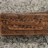 Pochette pitone vintage