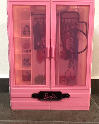 Barbie, armadio originale rosa