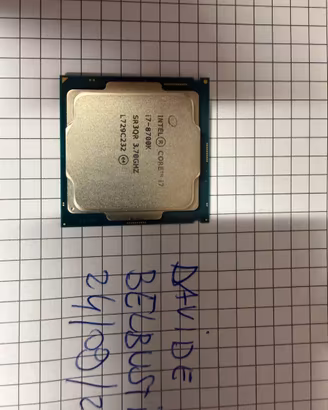 Intel i7 8700K 