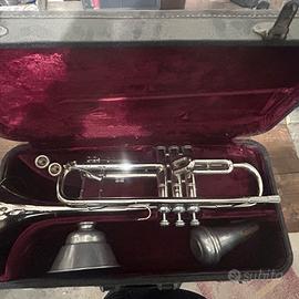 Tromba lark M4016 in ottone argentato