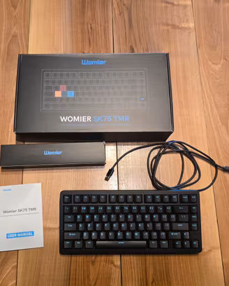 Womier SK75 TMR Tastiera Gaming Wireless