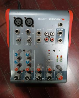 Mixer e faro Proel