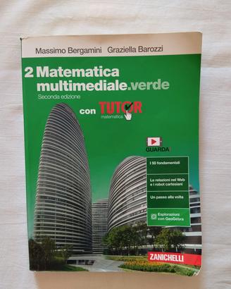 Libro Matematica multimediale verde 2- Zanichelli 