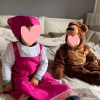 Vestiti Carnevale Masha e Orso