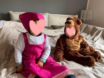 Vestiti Carnevale Masha e Orso