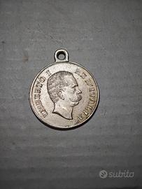 Medaglia Premio generica UmbertoI Re d'Italia 25mm