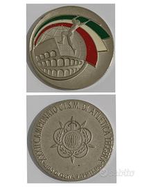 Medaglia XXXII Campionato CISM Atletica Leggera 