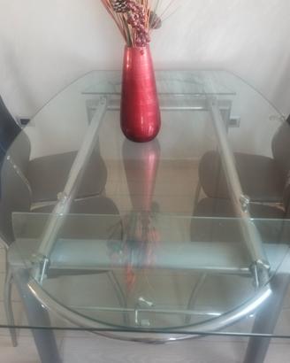 tavolo vetro temperato 