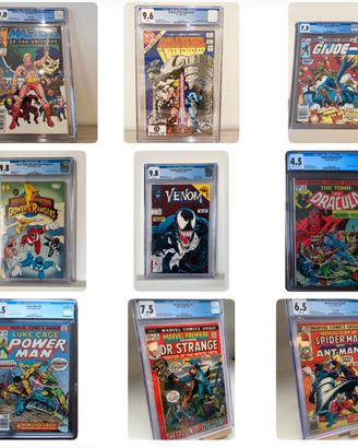 Fumetti CGC - 17 - Marvel /MOTU/G.I. Joe