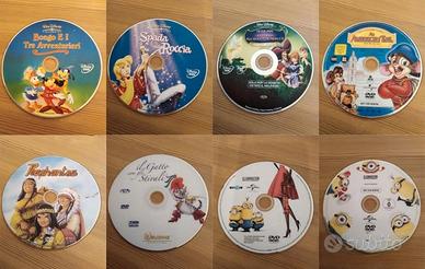 Set 8 DVD di Film D'Animazione