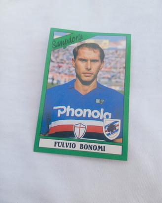 figurina panini Bonomi Sampdoria 