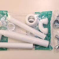 Kit Scarico Lavabo + Rubinetti Sottolavabo (Nuovi)