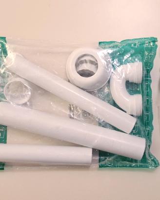 Kit Scarico Lavabo + Rubinetti Sottolavabo (Nuovi)