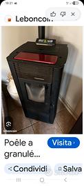 stufa a pellet 8kw marca karol