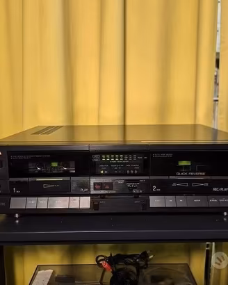 Aiwa doppia piastra di registrazione AD WX-707