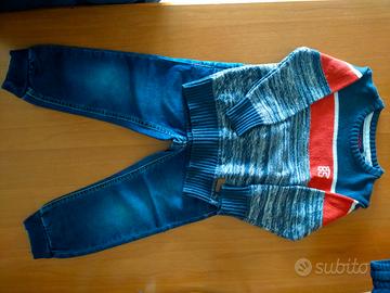 Abbigliamento mezza stagione bambino 24 mesi.