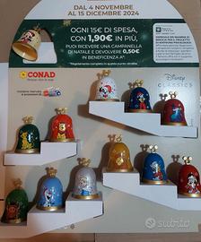  campanelle disney conad lotto di 3 set 