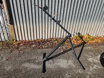 Cavalletto officina bici pieghevole 