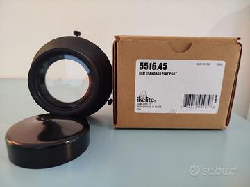 Oblò piano (codice 5516.45) per custodia Ikelite