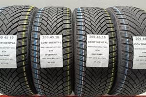 4 GOMME 205 45 16 CONTINENTAL INV RIF3756