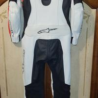 tuta intera in pelle alpinestars donna