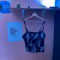 Top da donna con brillatini