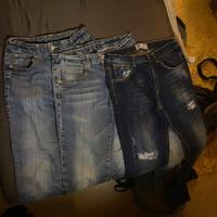 Tris di jeans