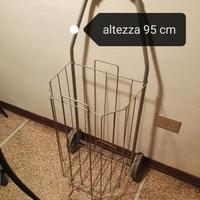 Carrellino, carrello da spesa.