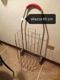 Carrellino, carrello da spesa.