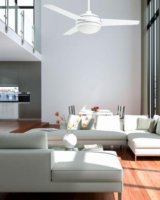 Vam Ventilatore da soffitto con luce e telecomando