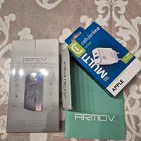 Pellicole Iphone 15 pro max newmartina + caricabat