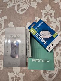 Pellicole Iphone 15 pro max newmartina + caricabat