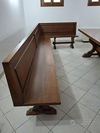 Giropanca in legno massello