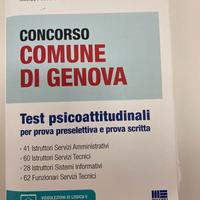 libro test psicoattitudinali Comune di Genova