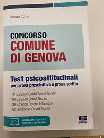 libro test psicoattitudinali Comune di Genova