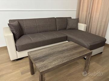 Divano letto angolare