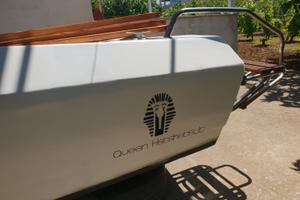 Barca in vetro resina