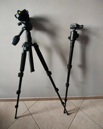 Treppiede in alluminio + monopiede