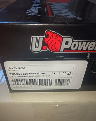 U-Power Scarpe Antinfortunistiche 