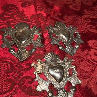 Tre Ex voto gemelli argento