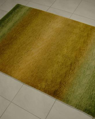 Tappeto "Tibet" circa 150x100cm verde-giallo