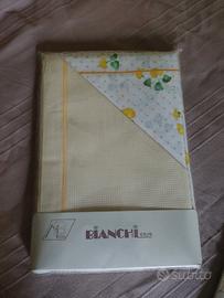 lenzuola singolo di cotone nuovo 