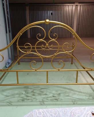 letto in ottone
