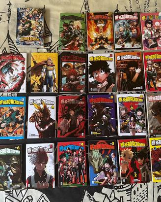 Manga my hero accademia 1-22 + the movie