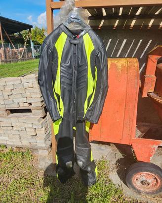 Tuta moto pezzo unico BI ESSE in pelle  taglia XXL