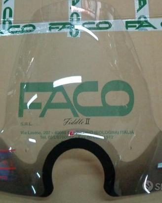 Parabrezza faco sym fiddle ii 50 125 + aste art. 2